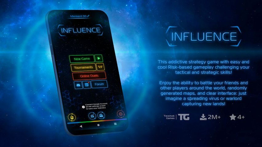 Screenshot 8: Influence