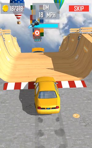 Captura 20: Saltos de Coches en Mega Rampa