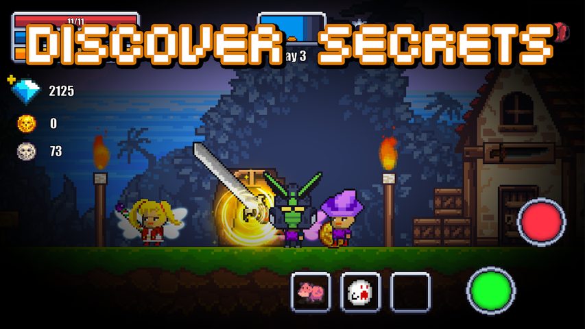 Screenshot 3: Pixel Survival World - Online Action Survival Game