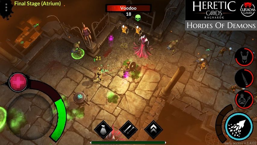 Screenshot 1: HERETIC GODS