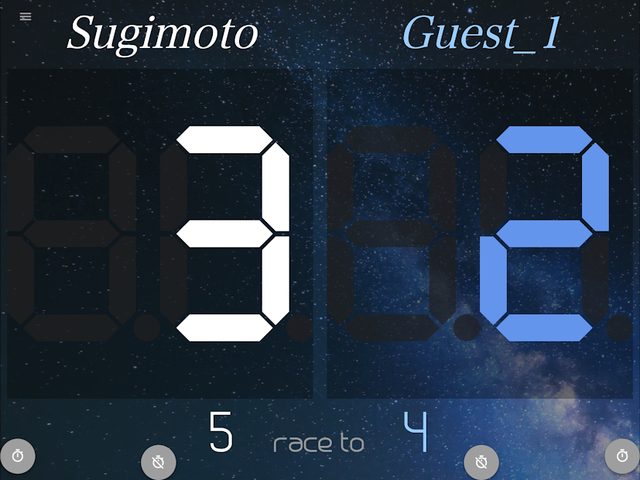 Screenshot 12: neon cue sports score board