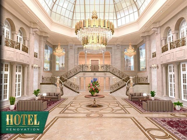 Captura 1: Renovación del hotel: desafío de diseño de interiores