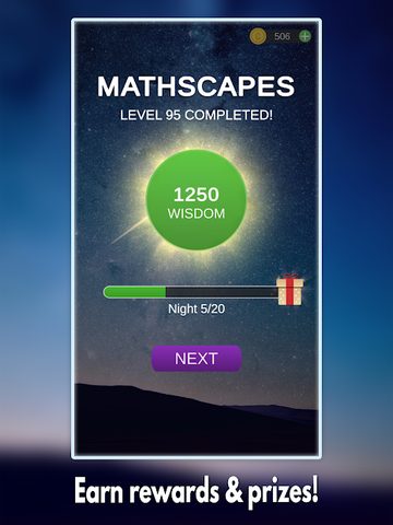 Screenshot 7: Mathscapes: Fun Math Puzzles