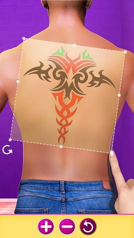Captura 3: Estudio de diseño de tatuajes