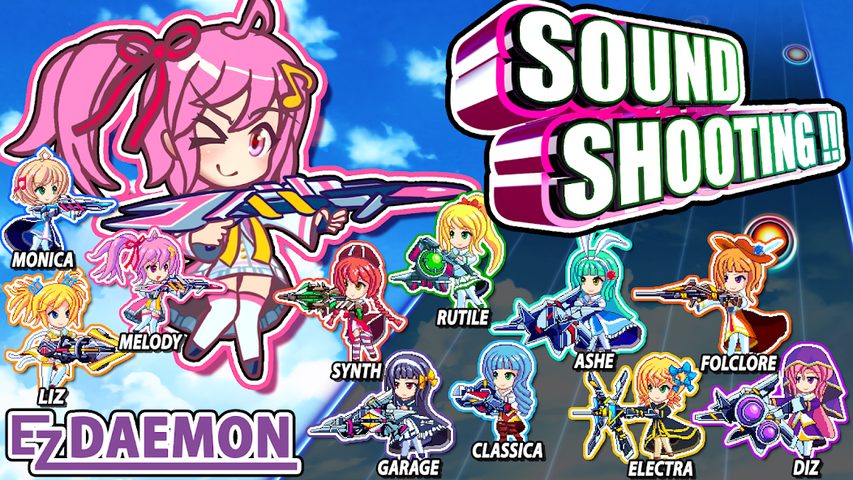 Screenshot 17: SOUND SHOOTING!! - Rhythm Acti