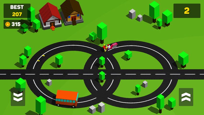 Screenshot 6: Circle Crash - Blocky Race