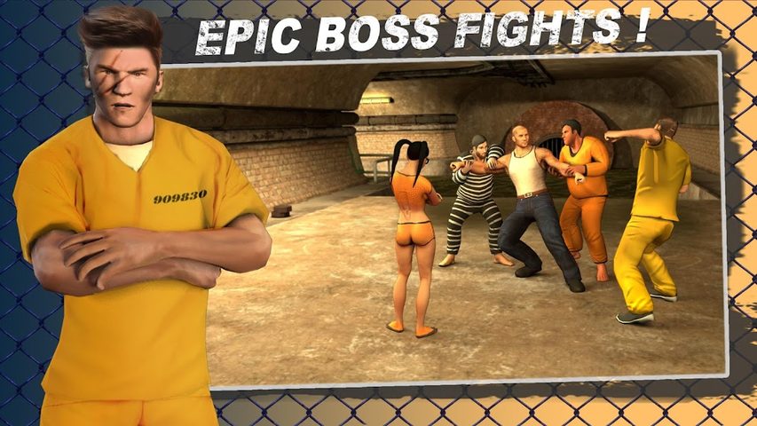 Captura 4: Fuga de prisión: Batalla de artes marciales