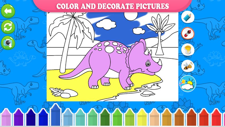 Captura 3: Divertidos Rompecabezas de Dinosaurios para Niños
