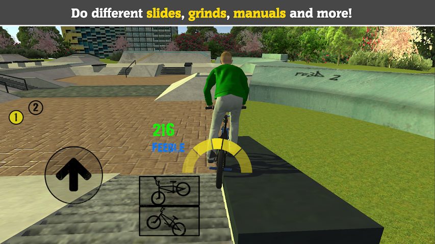Captura 1: BMX Extreme de Fристайл