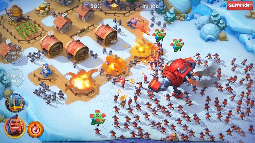 Screenshot 1: Fieldrunners Attack!