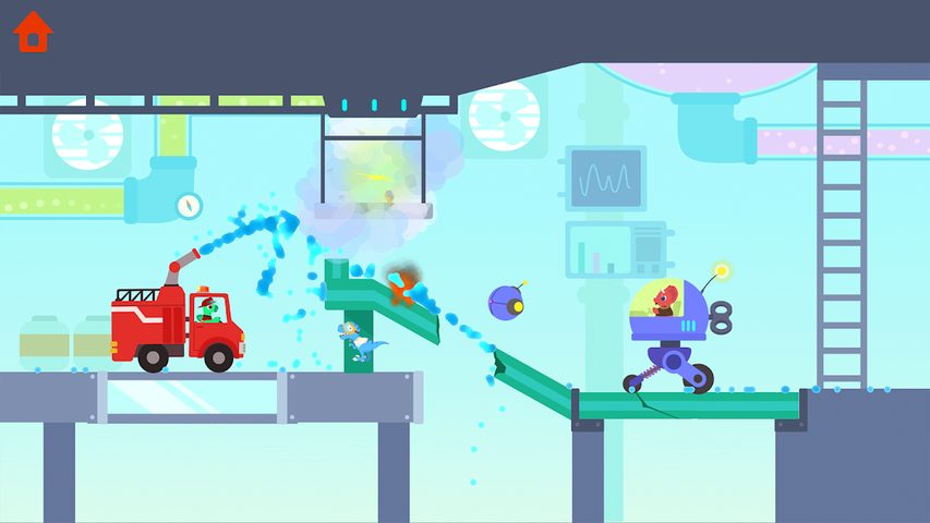 Screenshot 23: Dinosaur Fire Truck: for kids