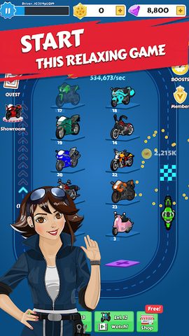 Screenshot 22: Merge Bike game Idle Tycoon
