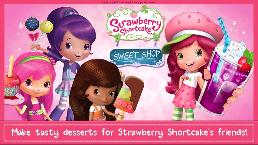 Screenshot 1: Strawberry Shortcake Sweets