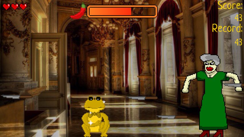 Captura 8: Rana contra la suegra