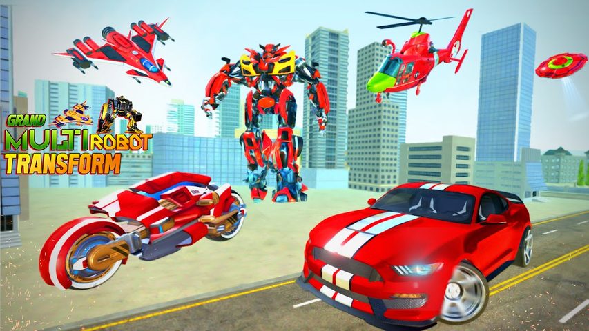 Screenshot 11: Multi robot jet transform war 2021