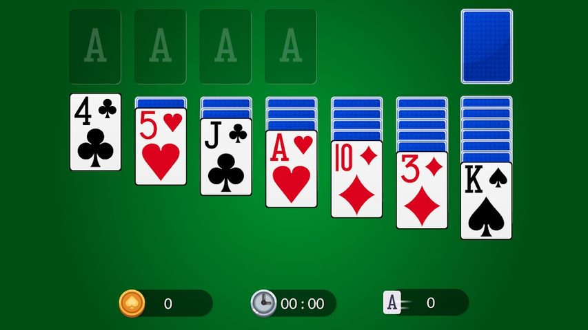 Captura 1: Solitario - Juego de Cartas Clásico