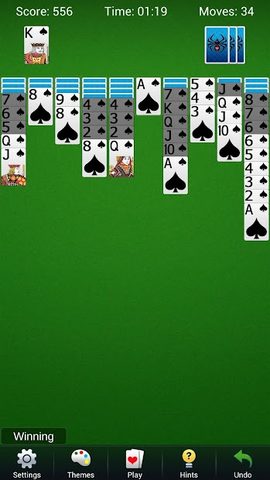 Captura 11: Spider Solitaire - Los Mejores Juegos de Cartas Clásicos