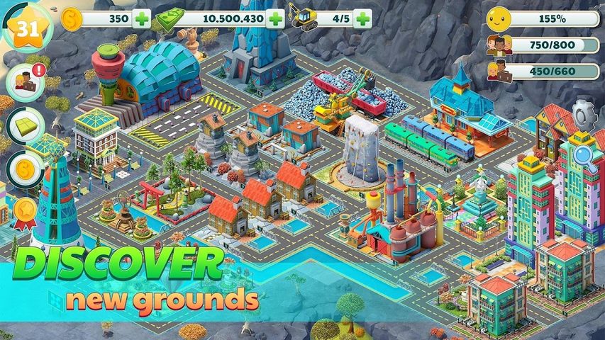 Screenshot 3: Town City - Village Building S