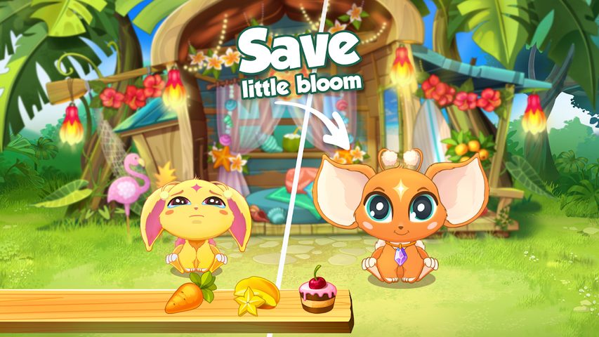 Screenshot 12: Bloomberry match-3 story. Merge fruits & decorate!