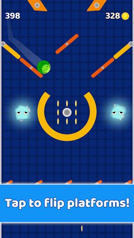 Screenshot 8: Flip Shapes – Bouncing, Rolling, Falling Fun!