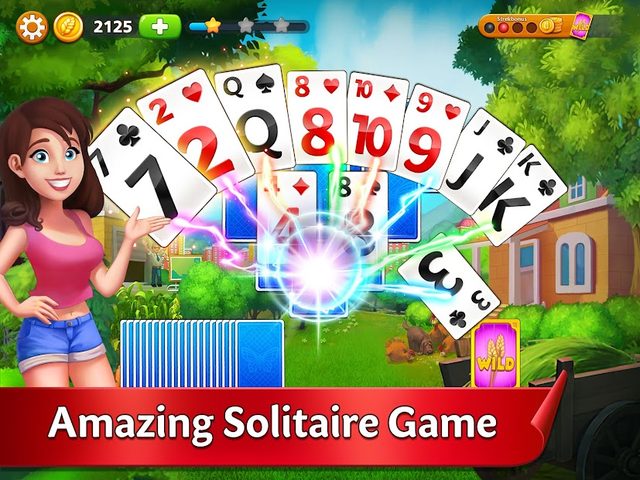 Screenshot 6: Solitaire Garden TriPeak Story