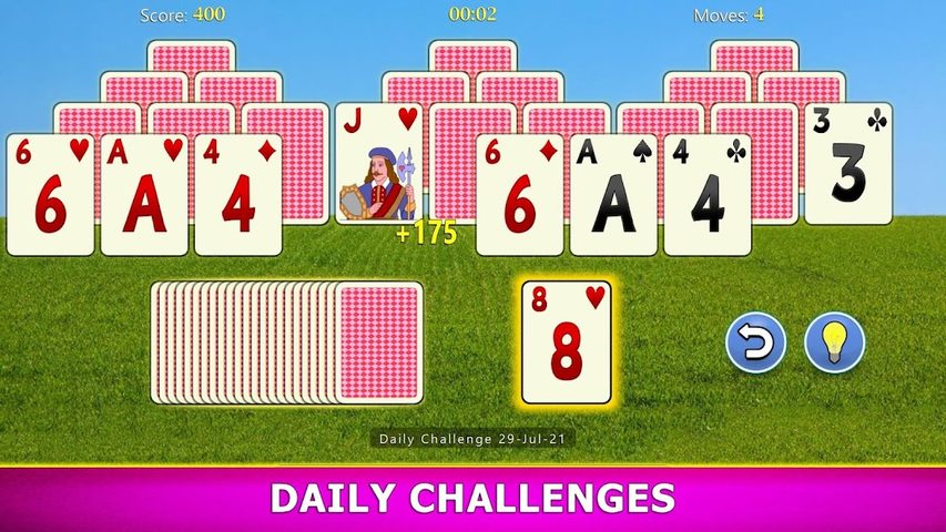 Screenshot 5: TriPeaks Solitaire Mobile