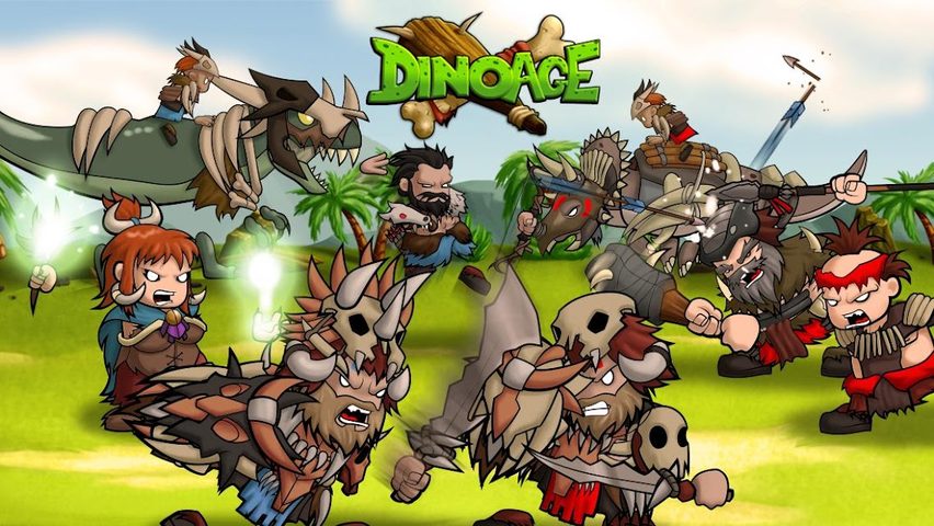 Скриншот 1: DinoAge: Доисторическая Стратегия