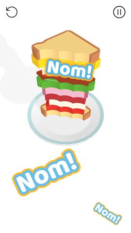 Captura 3: ¡Sándwich!