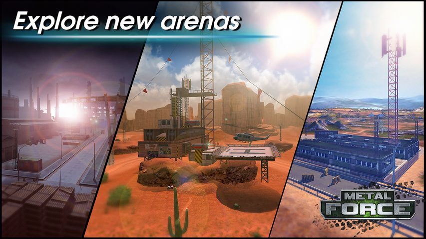 Screenshot 5: Metal Force: Army Tank Games