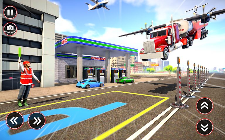 Screenshot 13: Flying Oil Tanker Truck Games