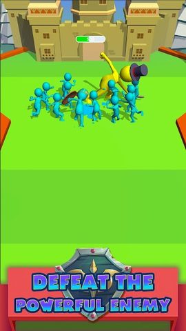 Captura 3: Choque de Multitudes 3D