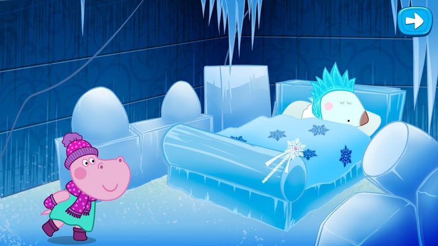 Captura 12: Cuentos de Hippo: La Reina de las Nieves