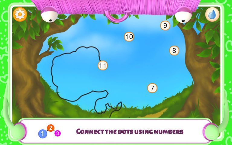 Screenshot 11: Connect the Dots  - Dinosaurs