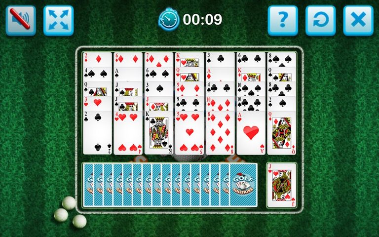 Screenshot 5: Golf Solitaire