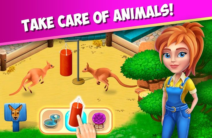 Screenshot 1: Family Zoo: The Story