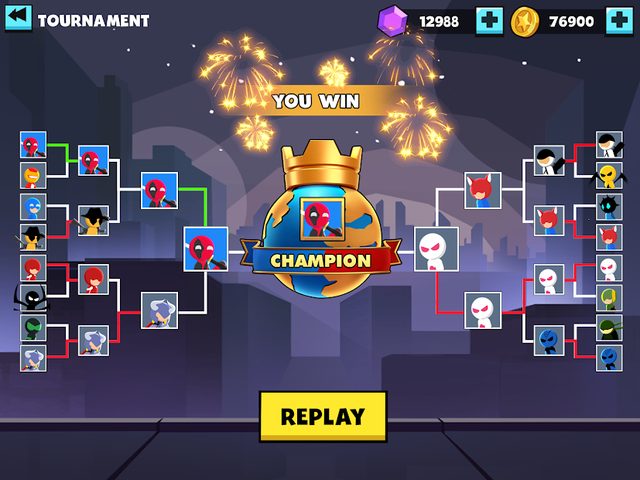 Screenshot 10: Stickman Combat - Superhero Fighter