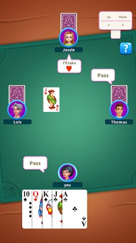 Screenshot 1: King of Belote Card Game