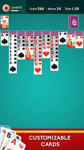 Captura 4: Spider Solitaire Plus
