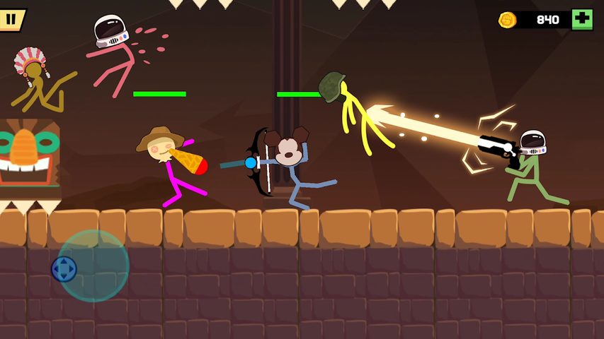 Captura 4: Stickman: Batalla de Guerreros de las Sombras