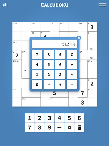 Screenshot 9: Calcudoku · Math Logic Puzzles