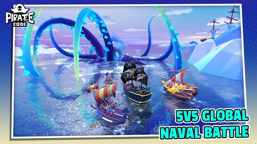 Screenshot 1: Pirate Code - PVP Battles at S