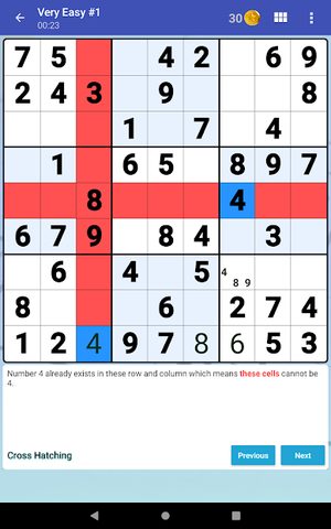 Captura 10: Juego clásico de rompecabezas Sudoku