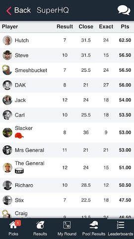 Captura 3: Predictor Deportivo y Juegos de Fantasía