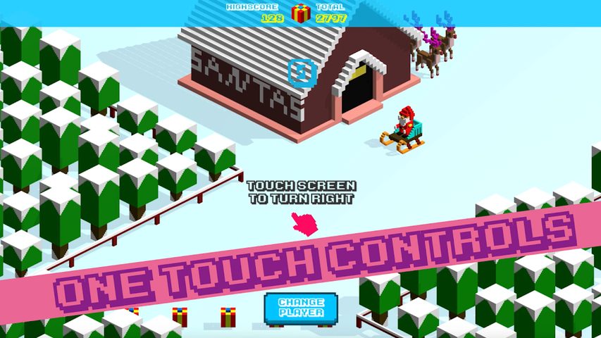 Screenshot 5: Snowy Slide: Endless Runner