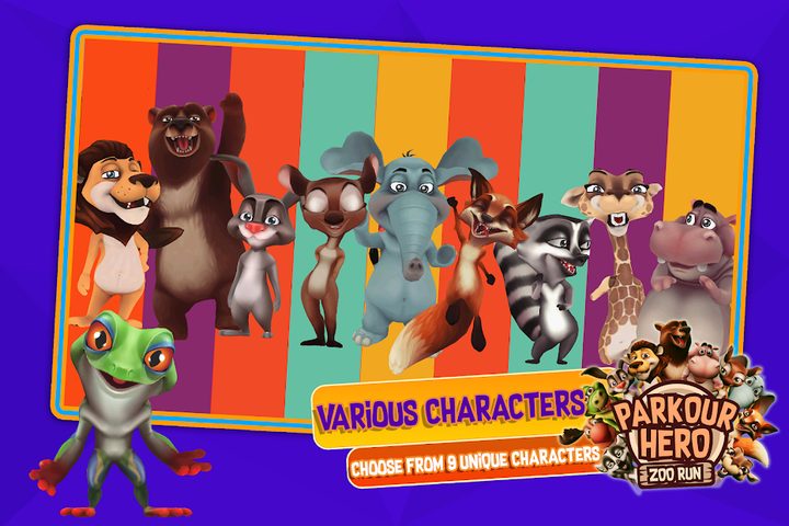 Screenshot 17: Parkour Hero - Animal Runner 3D Stunts Simulator