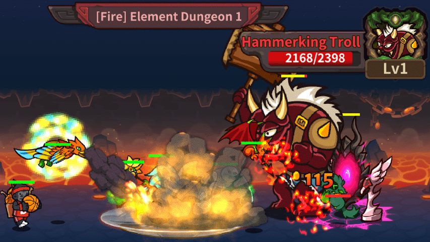 Screenshot 2: Monster Merge King