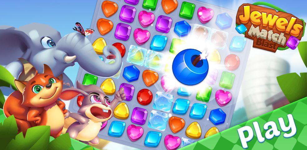 Screenshot 1: Jewels Match Blast - Match 3