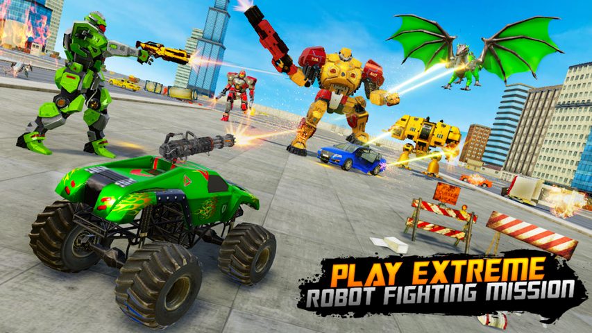 Screenshot 11: Monster Truck Robot Car Game