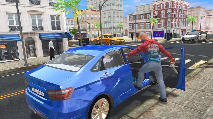 Screenshot 1: Crime Simulator - Theft Auto