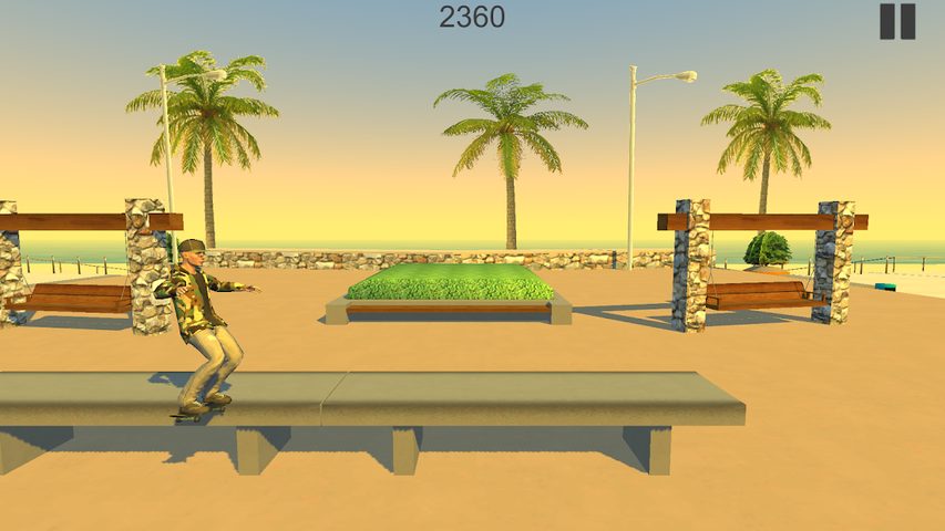 Captura 1: Líneas Urbanas: Skateboarding